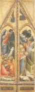 Lorenzo Monaco Christ in the Garden The Women at the Sepulchre Wings of a triptych (mk05) oil painting picture wholesale